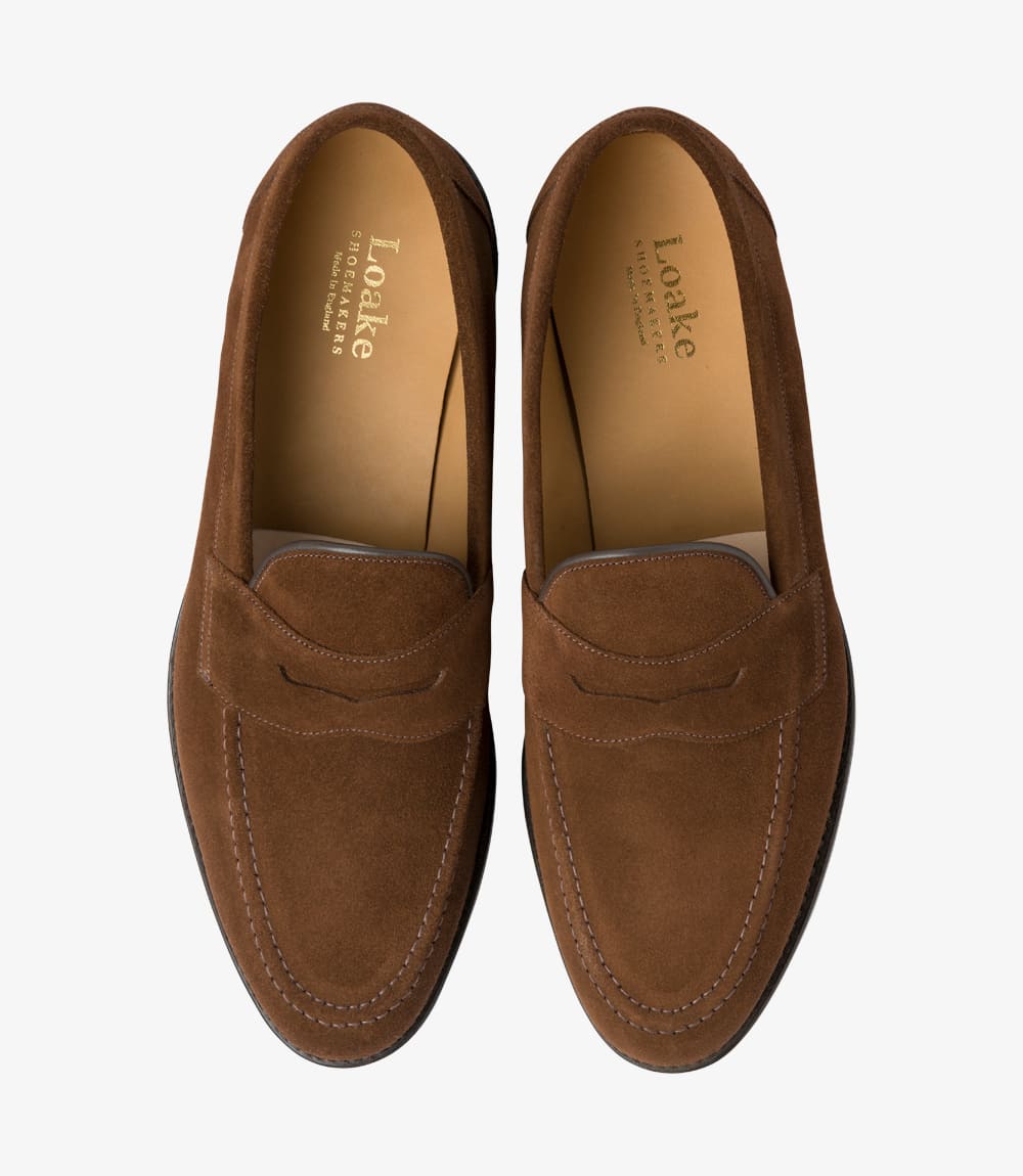 Loake Imperial Suede Penny Loafer
