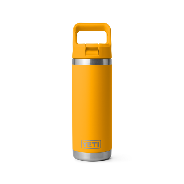 YETI Rambler 18 oz Bottle with Colour-Matched Straw Cap Beekeeper