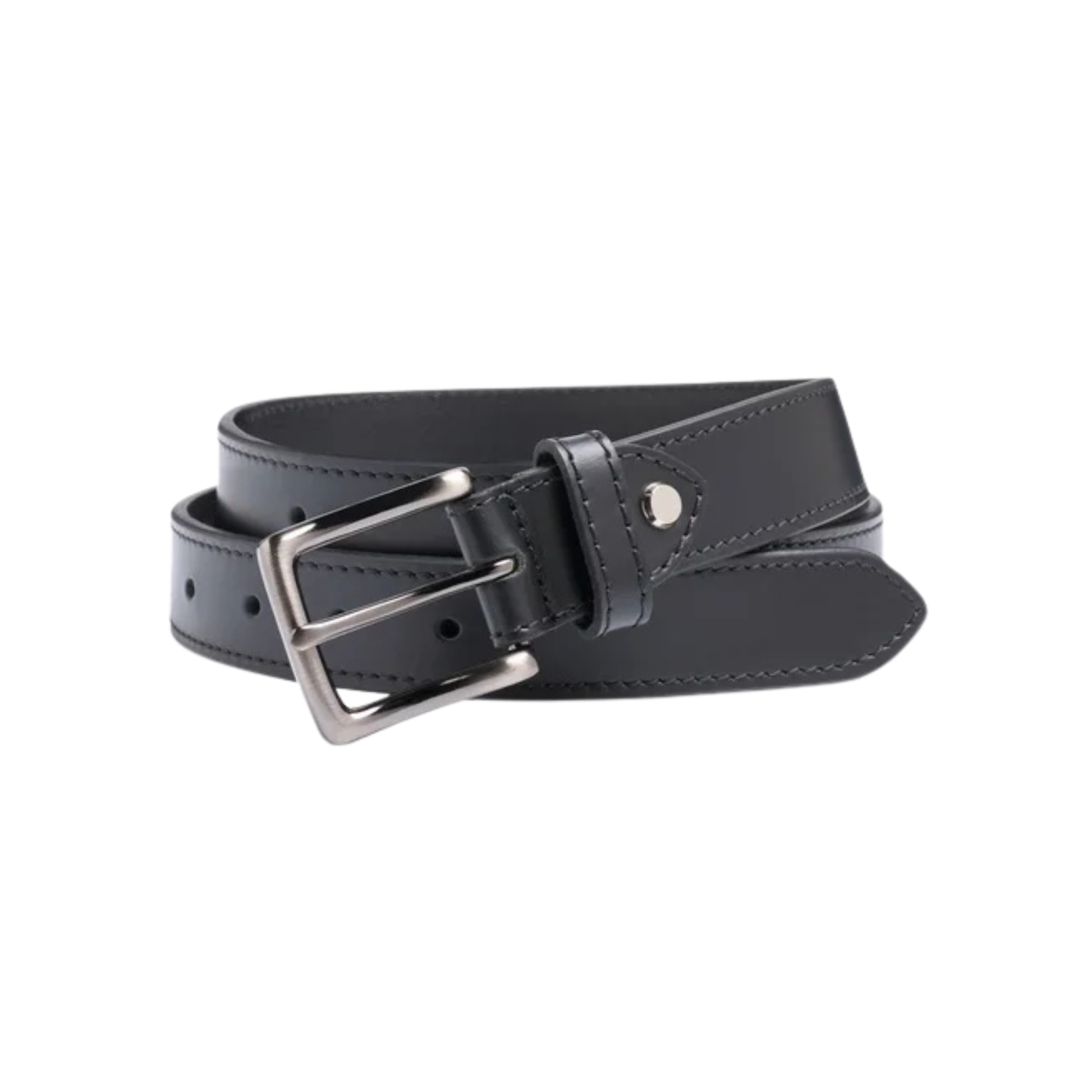 Ibex Stitched Edge Leather Belt
