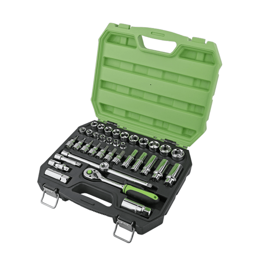 Jefferson 35-Piece 3/8" Drive Socket Set