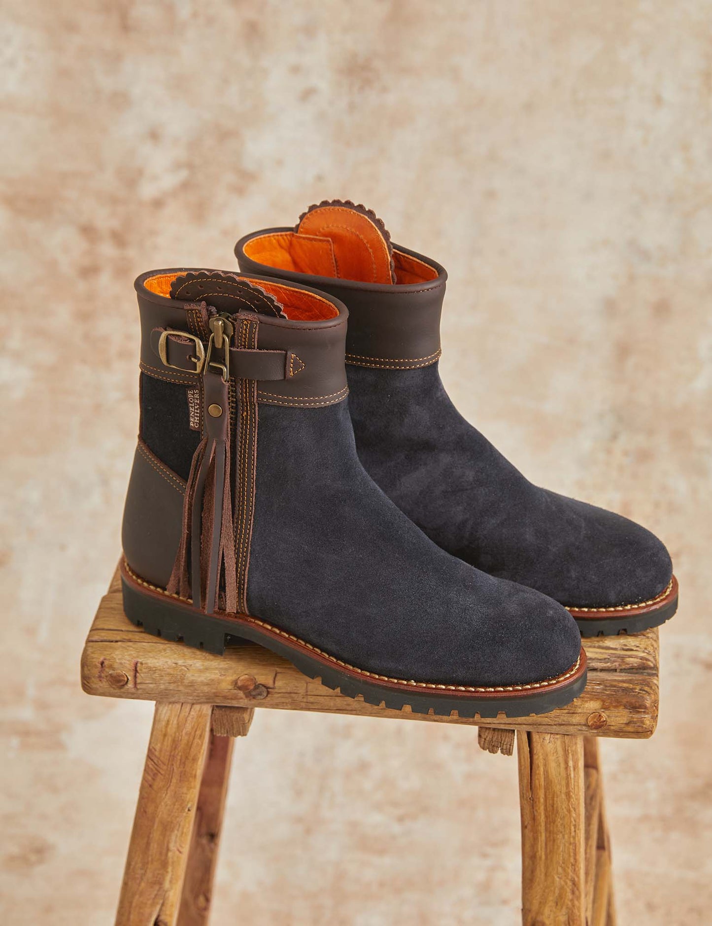 Penelope Chilvers Inclement Cropped Tassel Boot