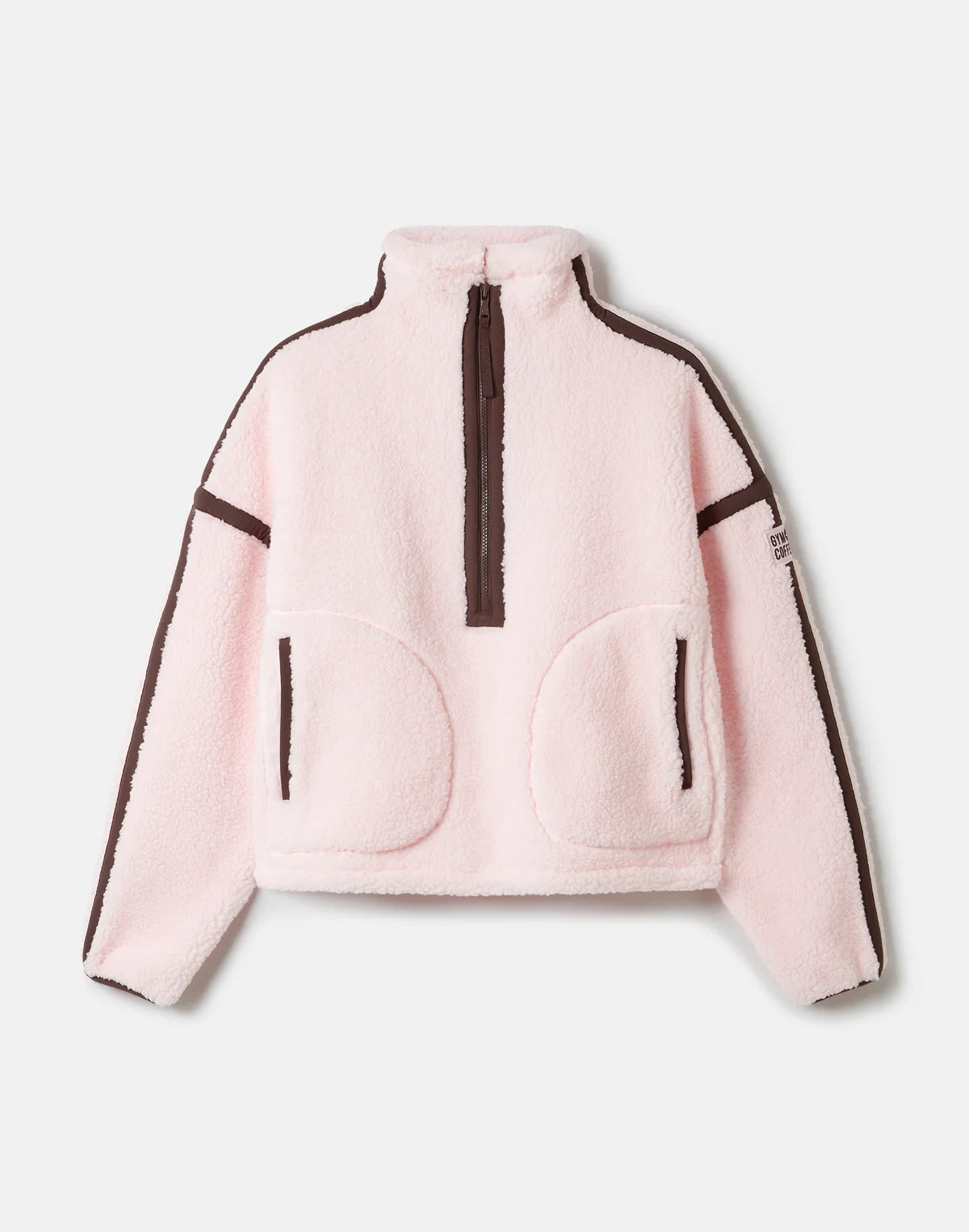 Gym + Coffee Industry Fleece Half Zip Pullover