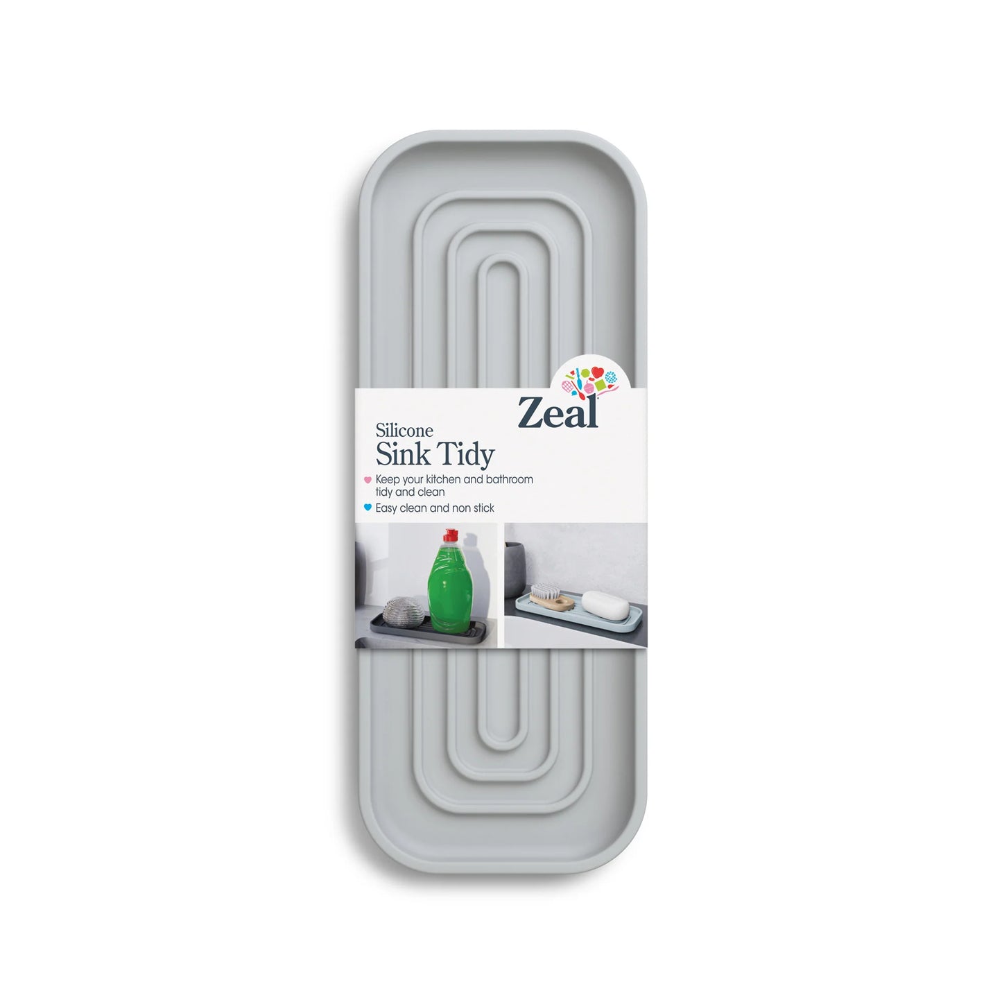 Zeal Kitchen & Bathroom Silicone Sink Tidy
