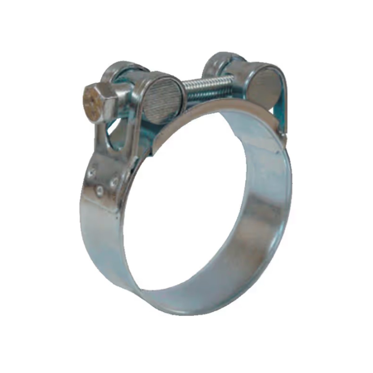 Jubilee Superclamp 26mm to 28mm W1 heavy duty zinc plated mild steel bolt hose clamp