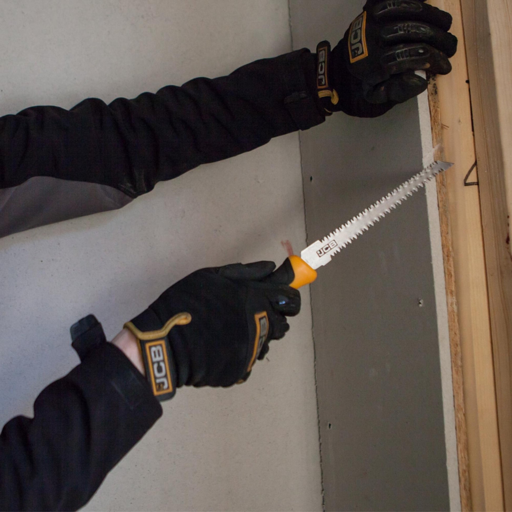 JCB Steel Blade Triple Ground Teeth Drywall Saw 150mm JCB-DWSAW