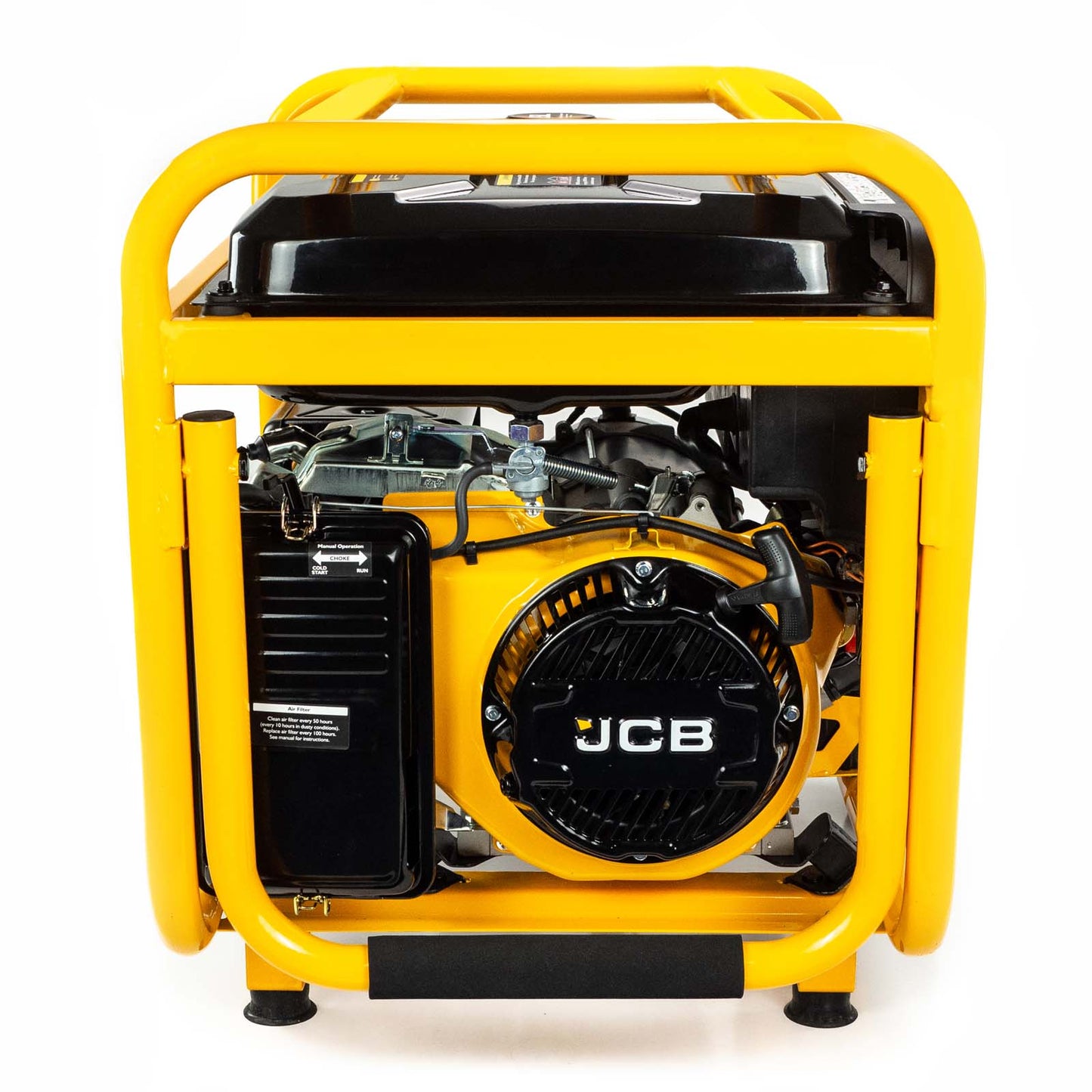 JCB Recoil & Electric Start JCB Engine Petrol Site Generator475cc JCB-G8000PE
