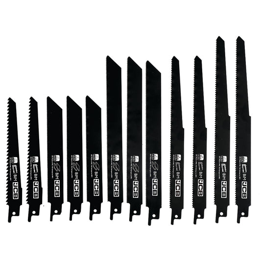 JCB 12 Piece Reciprocating Saw Blade Set JCB-PTA-12RS
