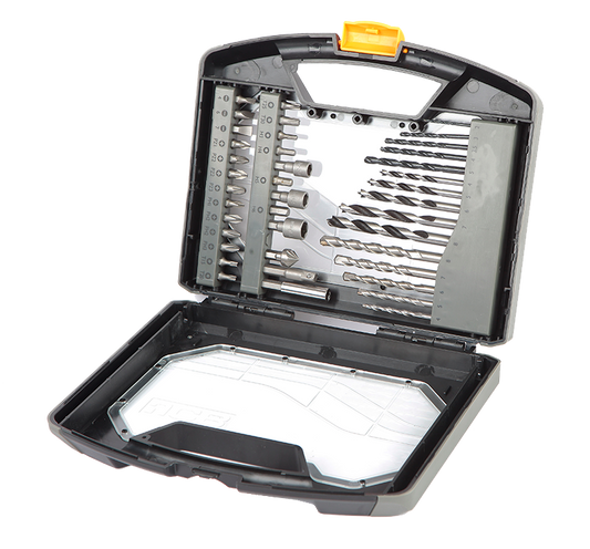 JCB 40 Piece Combination Drill Bits and Accessory Set JCB-PTA-40