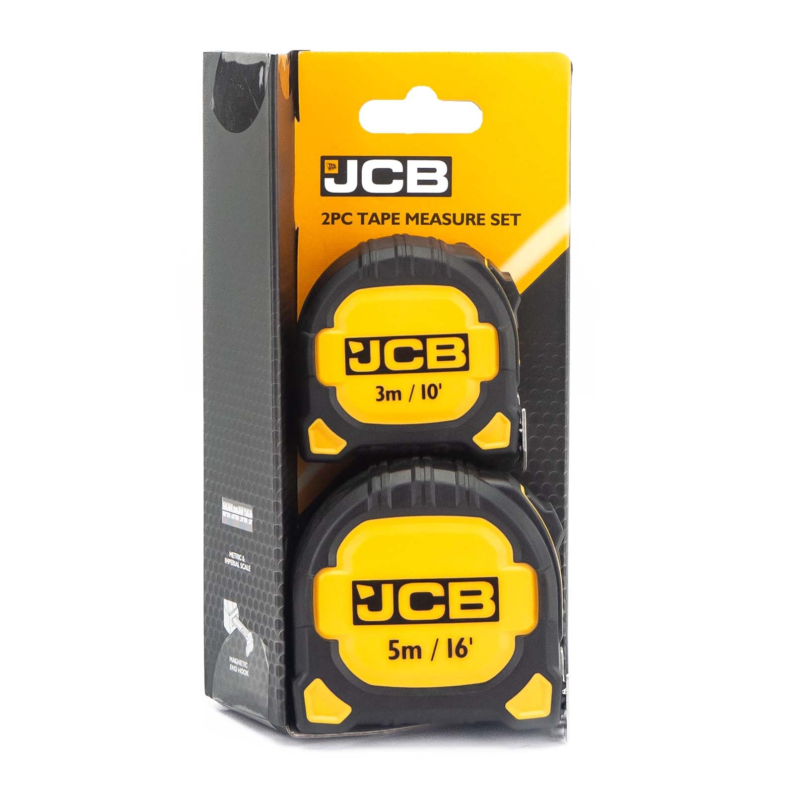 JCB Tape Measure Twin Pack JCB-TAPE-TWIN