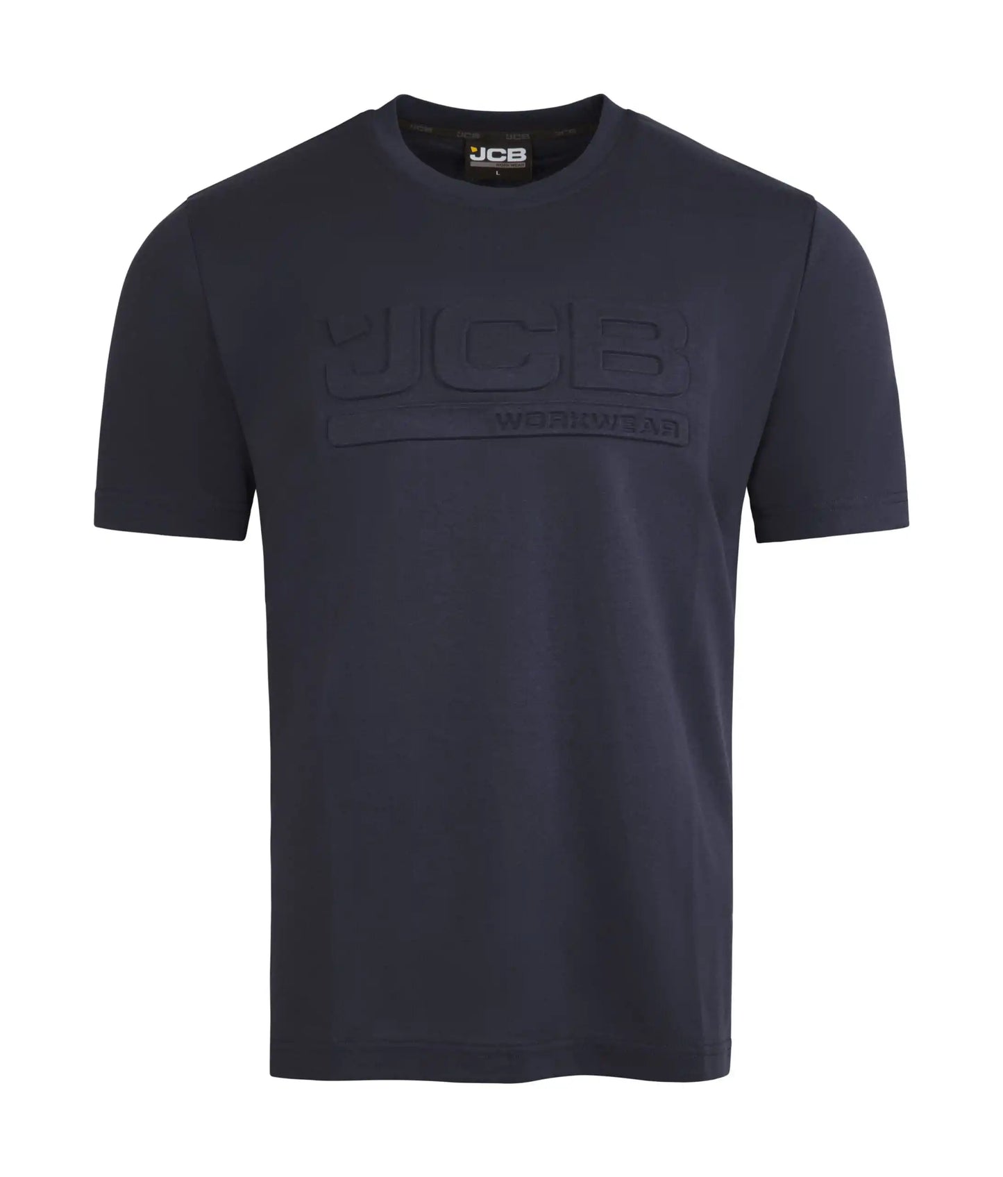 JCB 3D Embossed T-Shirt Olive - L