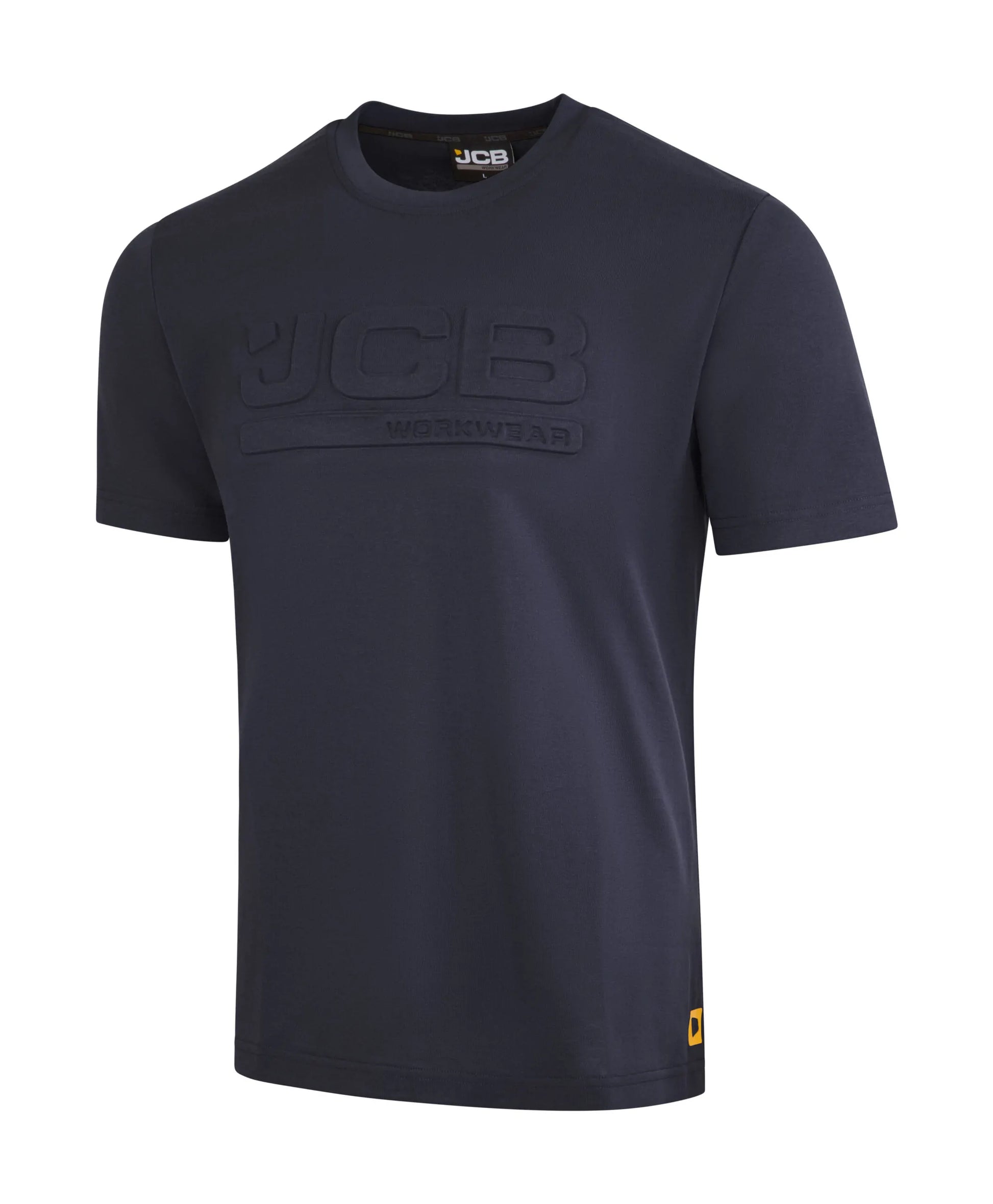 JCB 3D Embossed T-Shirt Olive - L