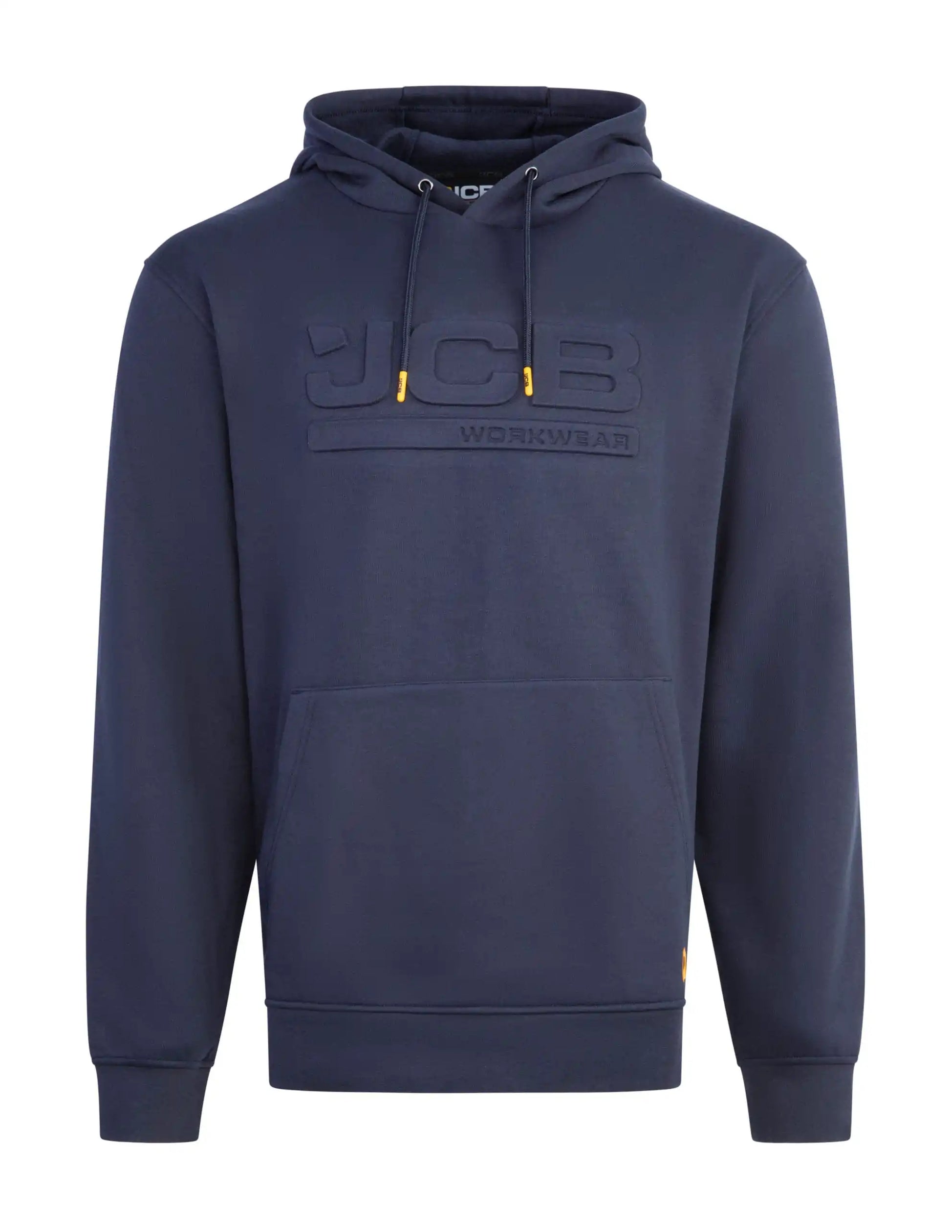 JCB Embossed Hoodie Navy - M