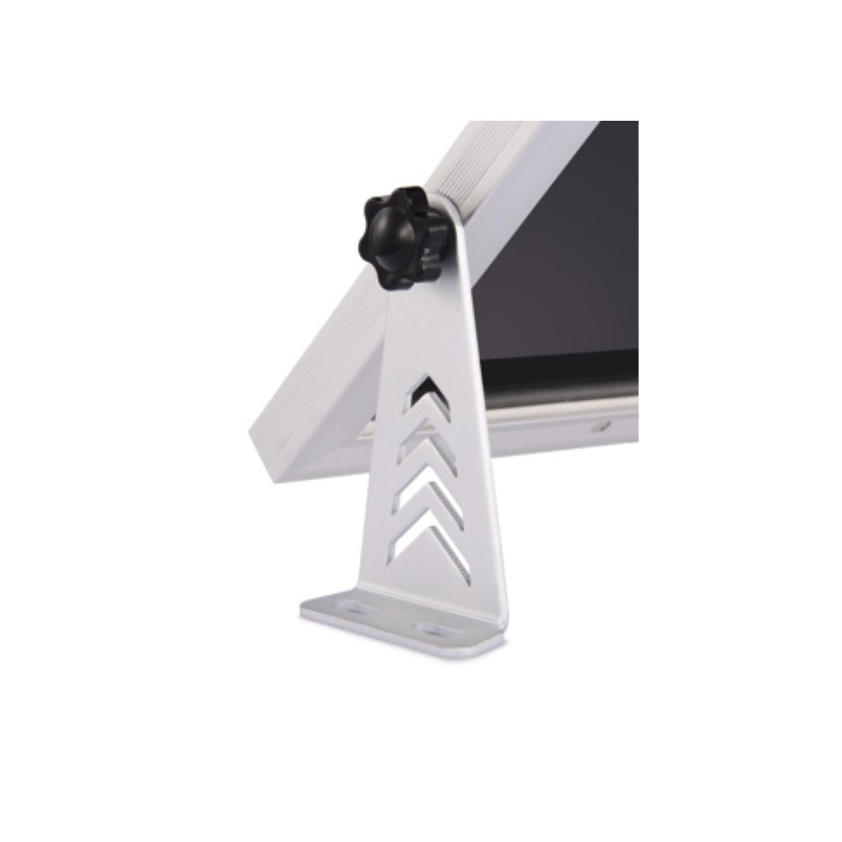 JFC Apollo solar batten indoor LED light bar connected to an adjustable external solar charging panel
