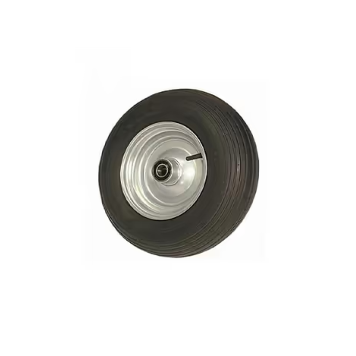 Heavy duty JFC 4 ply replacement road wheel with deep grip pneumatic tyre for farm wheelbarrows and ATV250 trailers