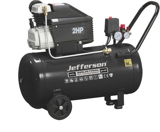Jefferson 50 Litre 2HP 8 Bar Compressor 230V