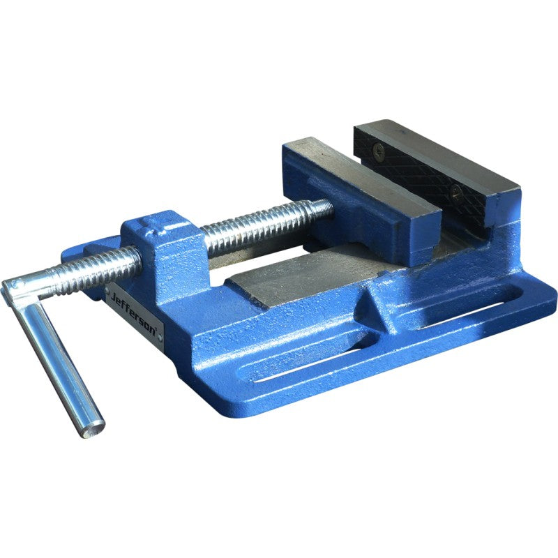 Jefferson 4 inch cast iron drill press vice for pillar drill mounting