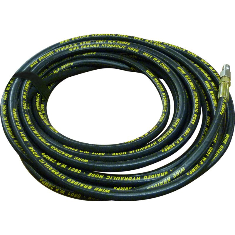 Jefferson 10m heavy duty steel braided hydraulic pressure washer lance hose