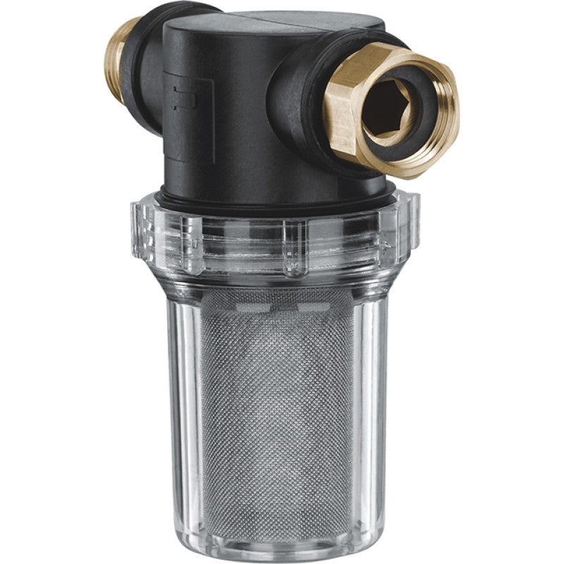 Jefferson clear inline garden hose sediment filter attachment for pressure washers