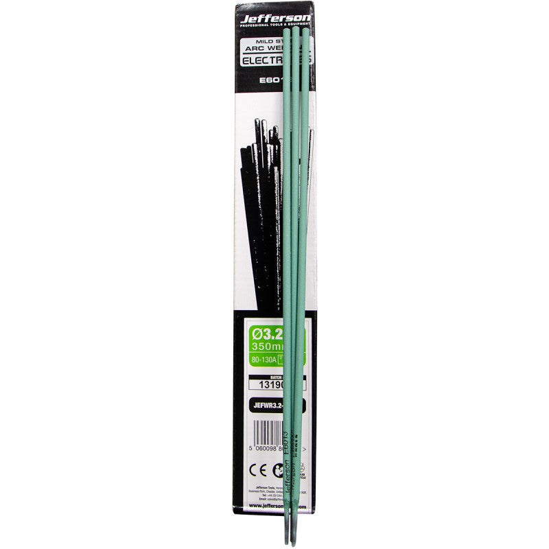 Jefferson 3.2mm x 350mm welding rods 2.5kg box rutile electrodes