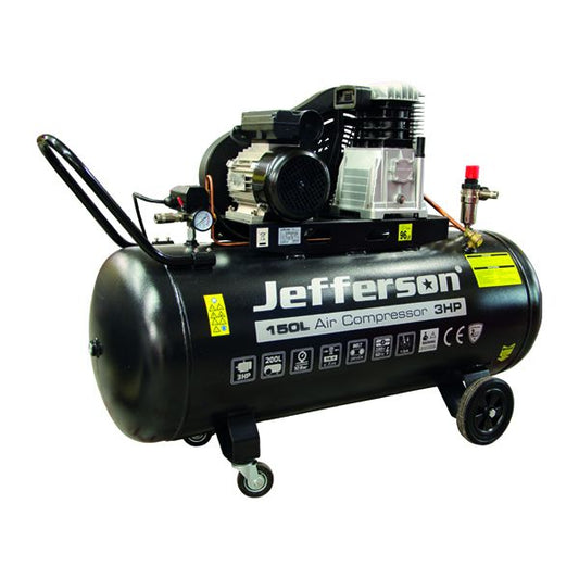 Jefferson 150 Litre 3HP 10 Bar Compressor 230V