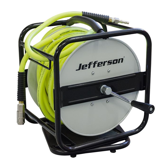 Jefferson 25m 360 High-Vis Air Hose Reel
