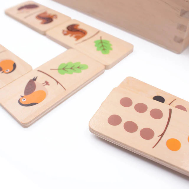 Inside Out Toys - Woodland Dominoes