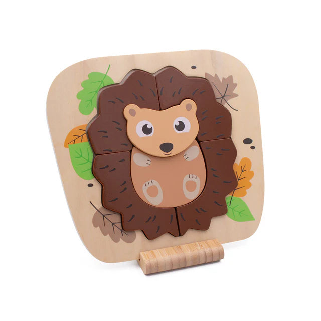 Inside Out Toys Woodland Hedgehog Raised Puzzle
