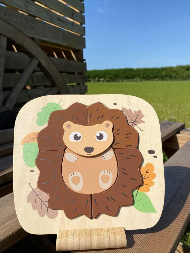 Inside Out Toys Woodland Hedgehog Raised Puzzle