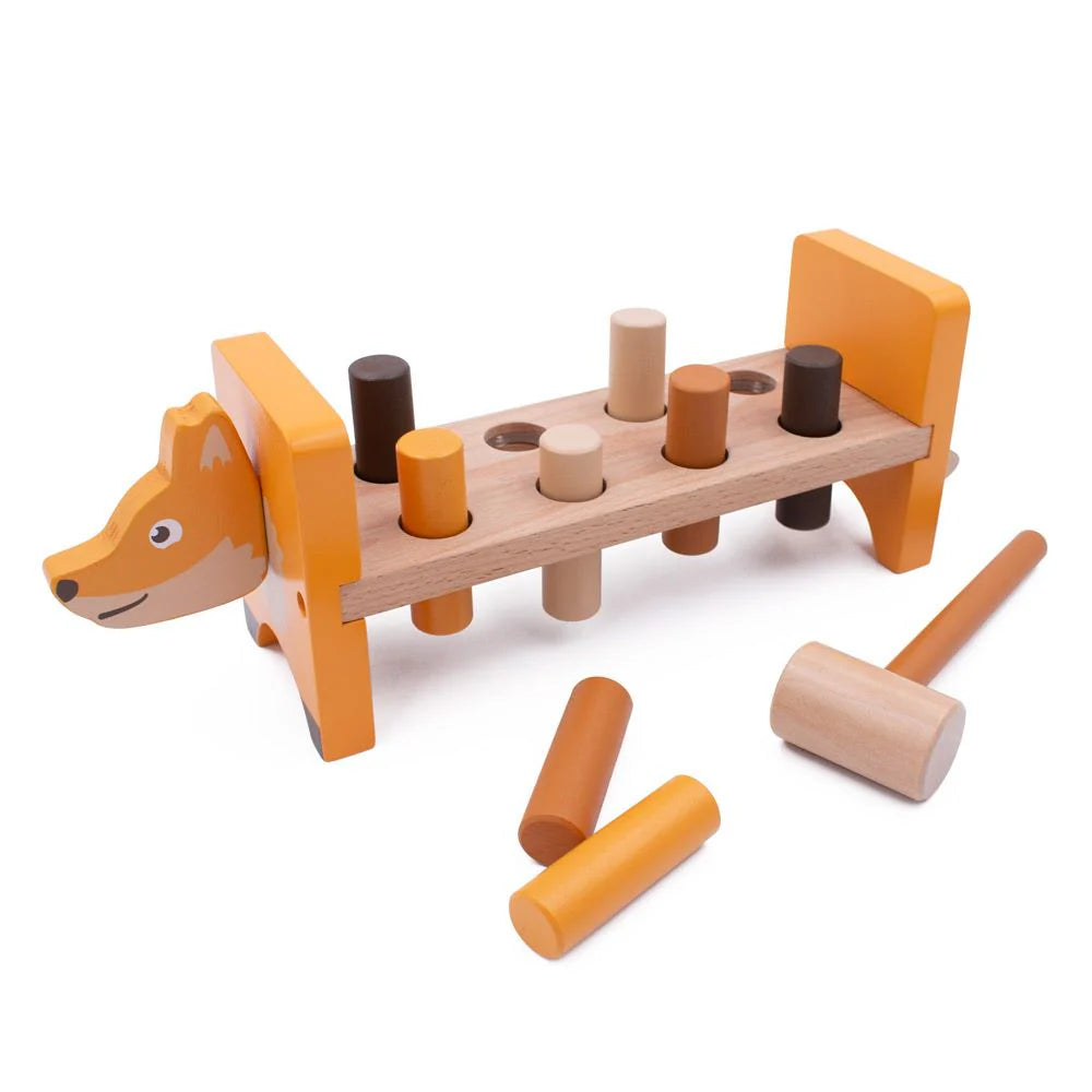 Inside Out Toys Woodland Fox Hammer Bench
