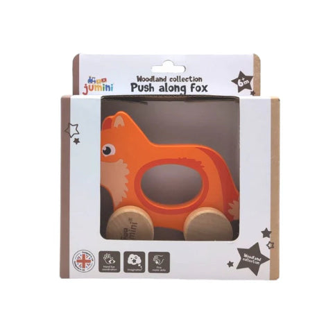Inside Out Toys - Push Along Friends Fox (Boxed)