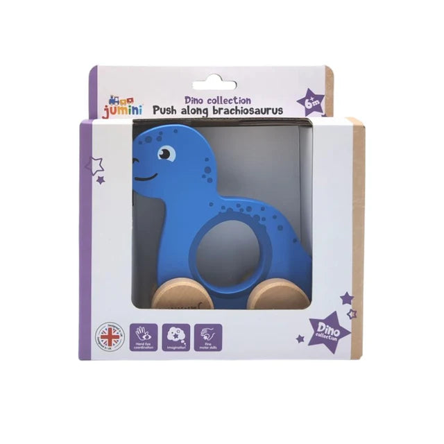 Inside Out Toys - Push Along Friends Brachiosaurus (Boxed)