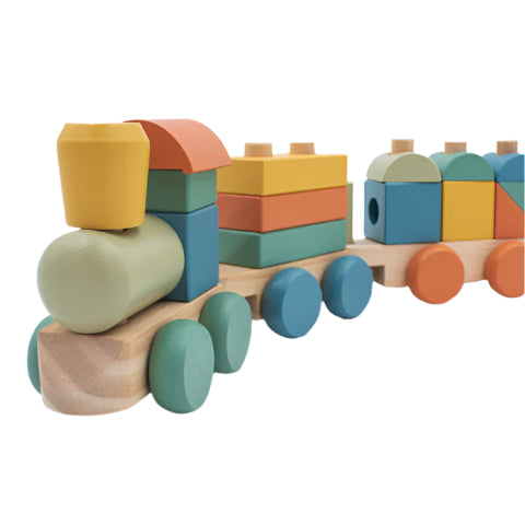 Inside Out Toys stacking train 