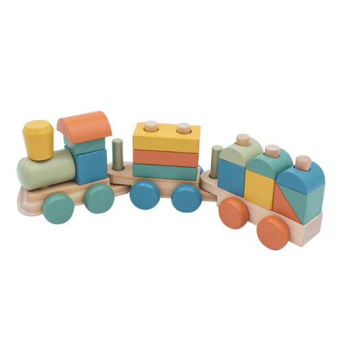 Inside Out Toys stacking train 