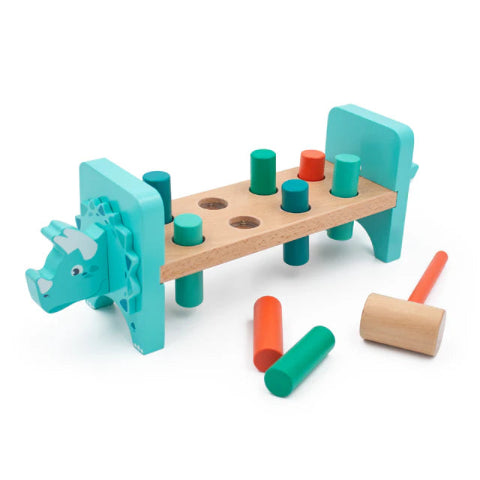 Inside Out Toys - Dino - Triceratops Hammer Bench