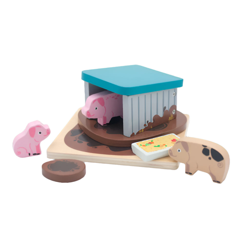 Inside Out Toys - Farm - Pig Sty Set