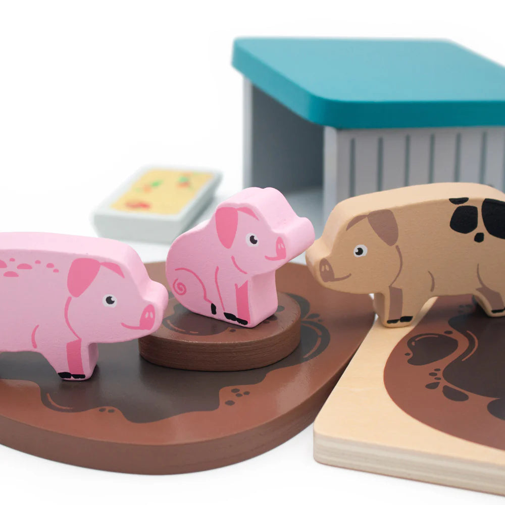 Inside Out Toys - Farm - Pig Sty Set