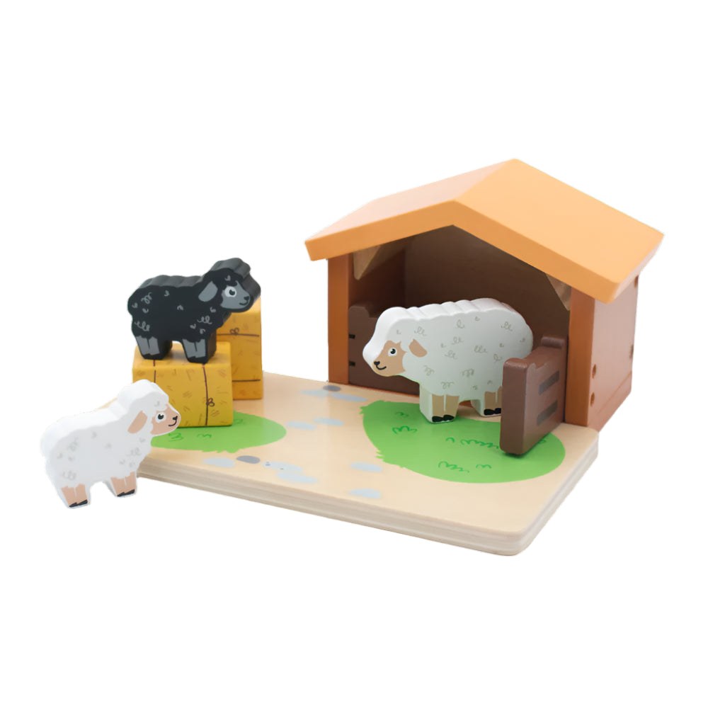 Inside Out Toys - Farm - Lambing Shed Set