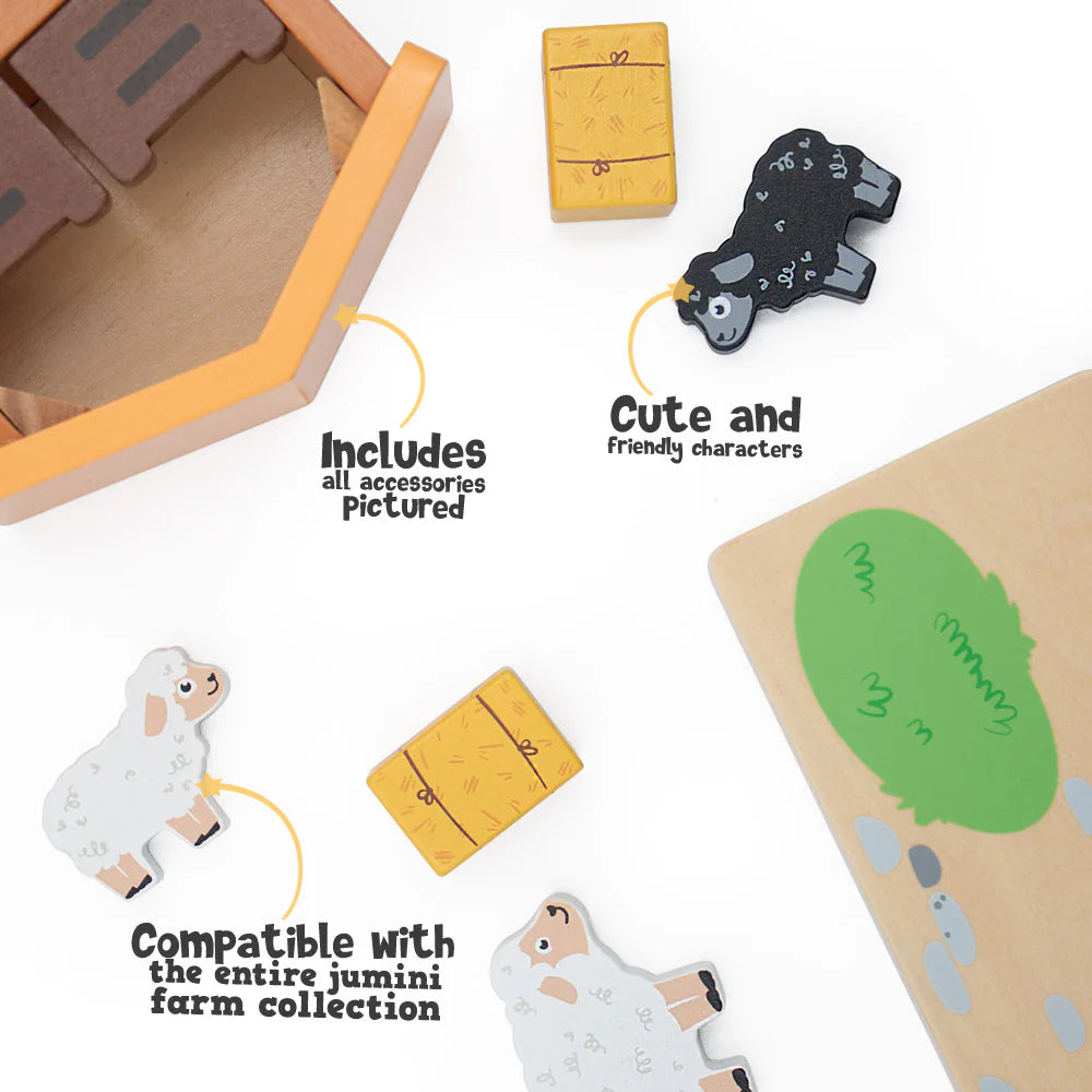 Inside Out Toys - Farm - Lambing Shed Set