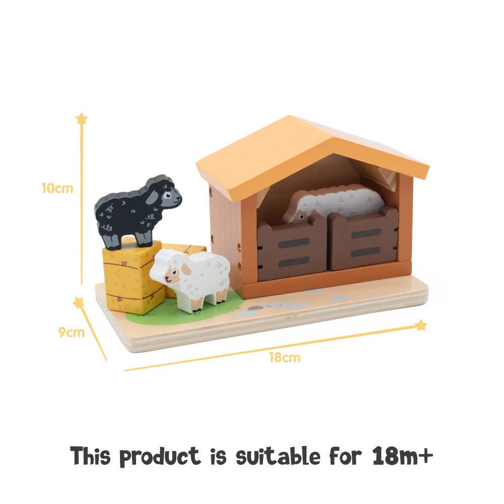 Inside Out Toys - Farm - Lambing Shed Set
