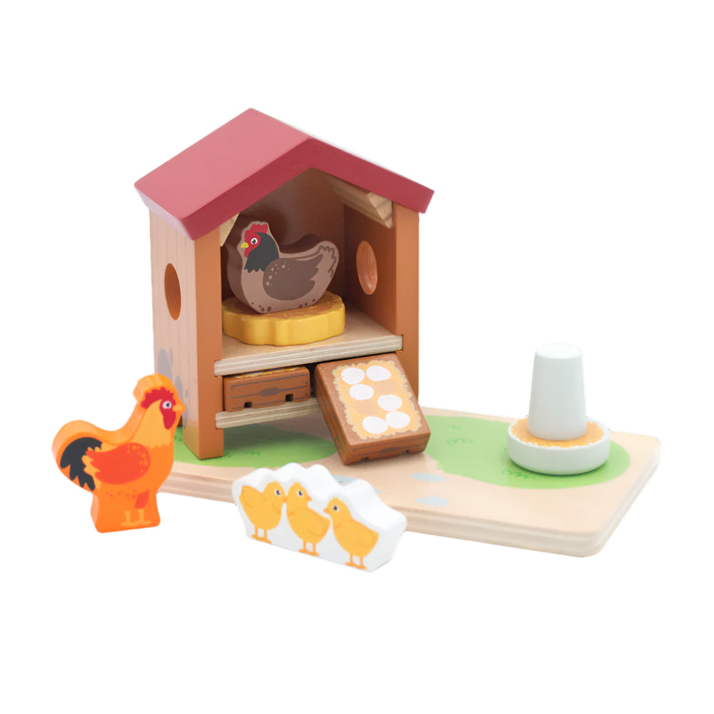 Inside Out Toys - Farm - Chicken Coop Set