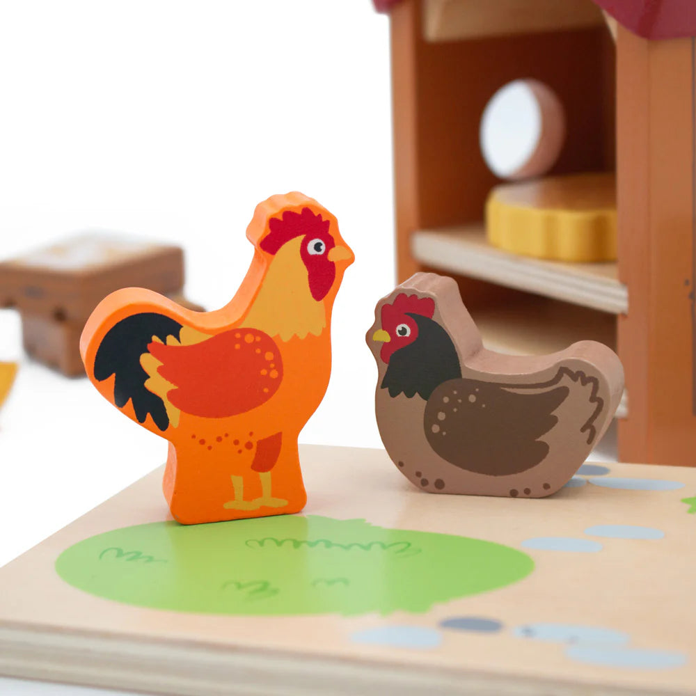 Inside Out Toys - Farm - Chicken Coop Set