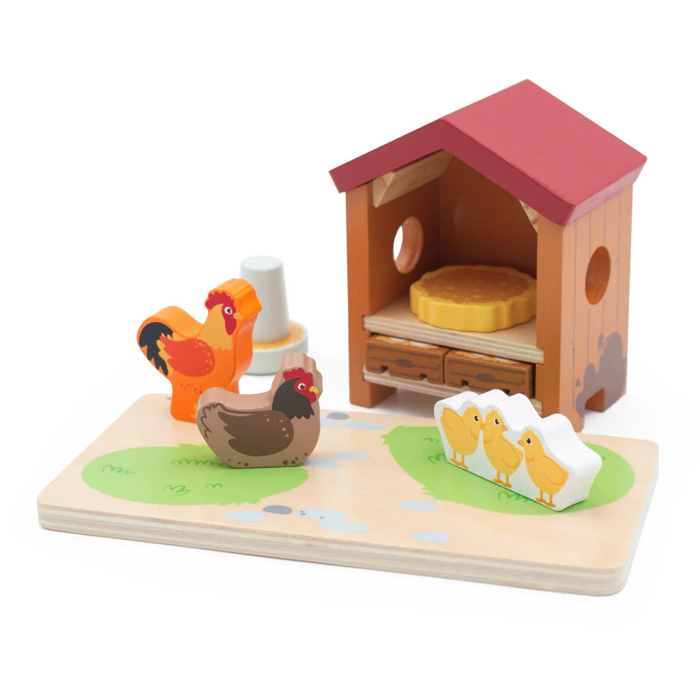 Inside Out Toys - Farm - Chicken Coop Set