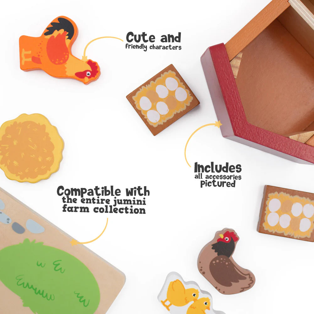 Inside Out Toys - Farm - Chicken Coop Set