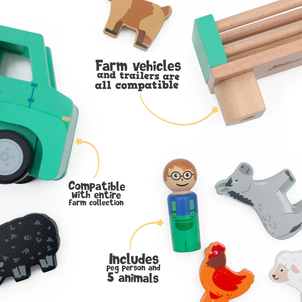 Inside Out Toys - Farm - Lorry (with animals)