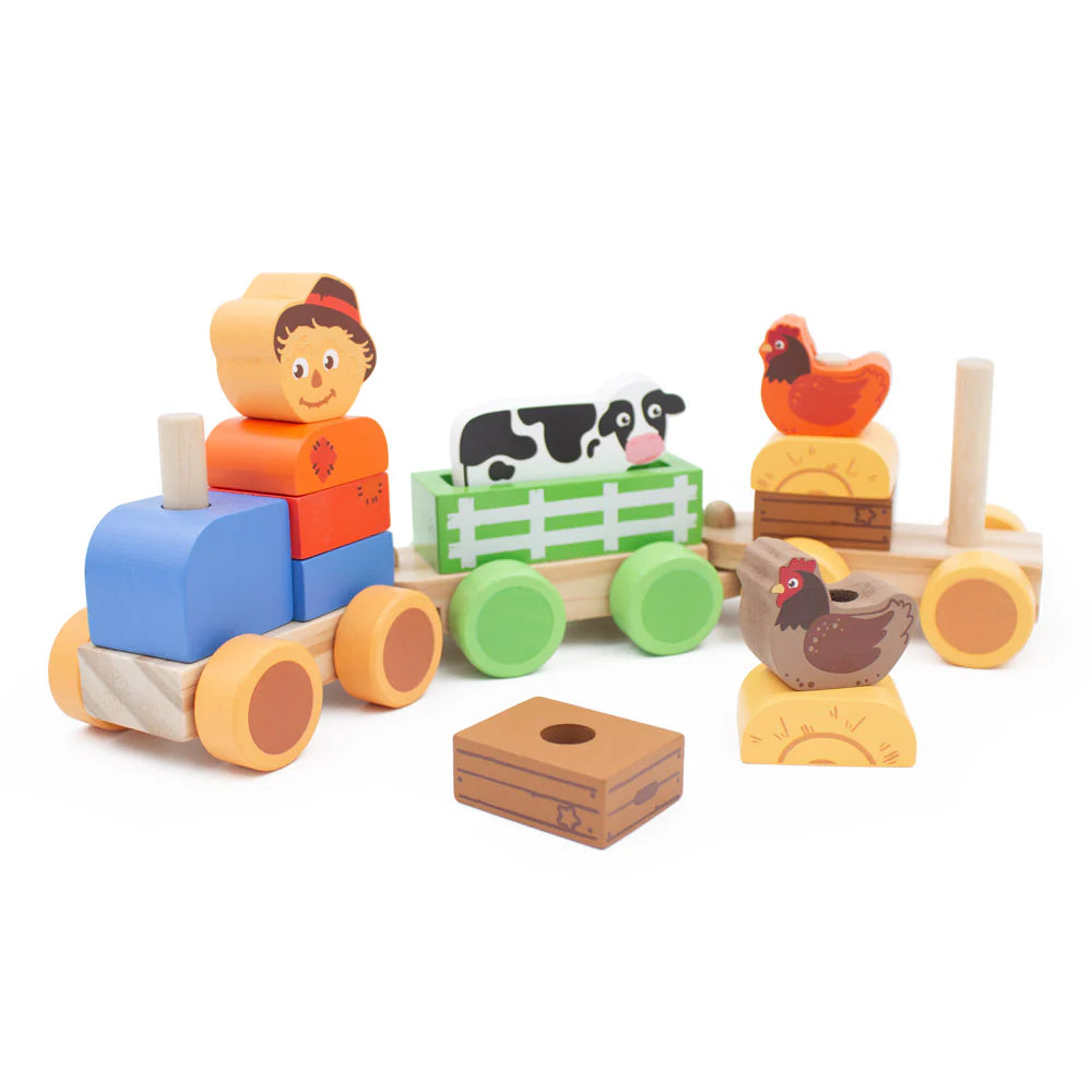 Inside Out Toys - Farm - Stacking Scarecrow TRAIN