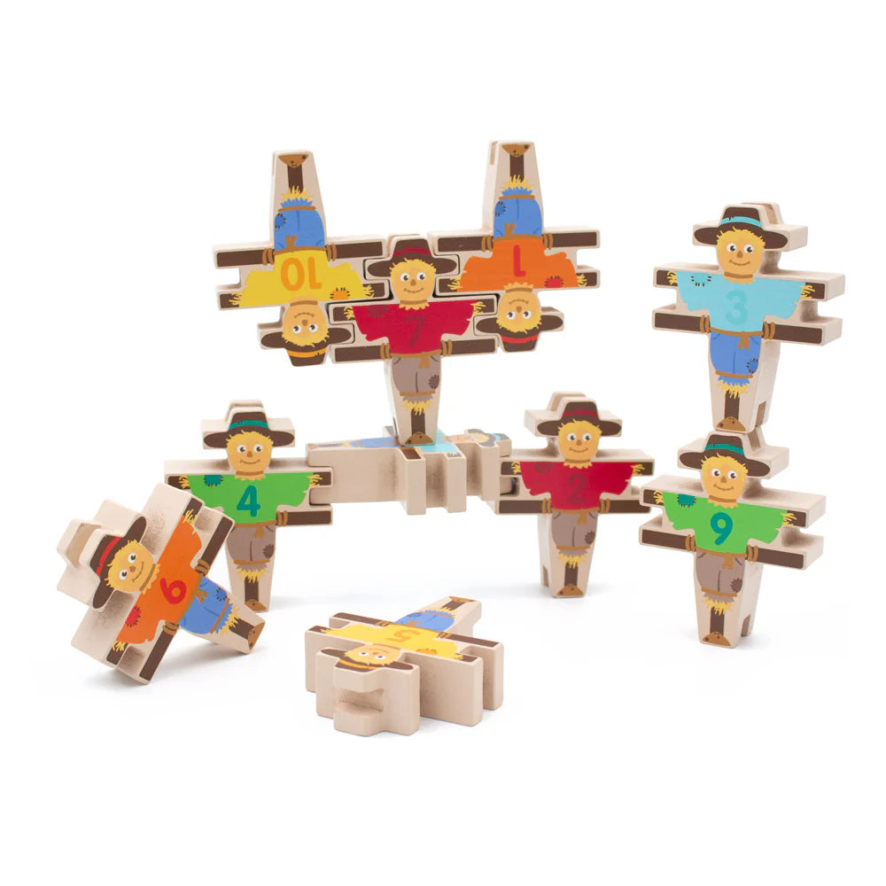 Inside Out Toys - Scarecrow Stacking Game