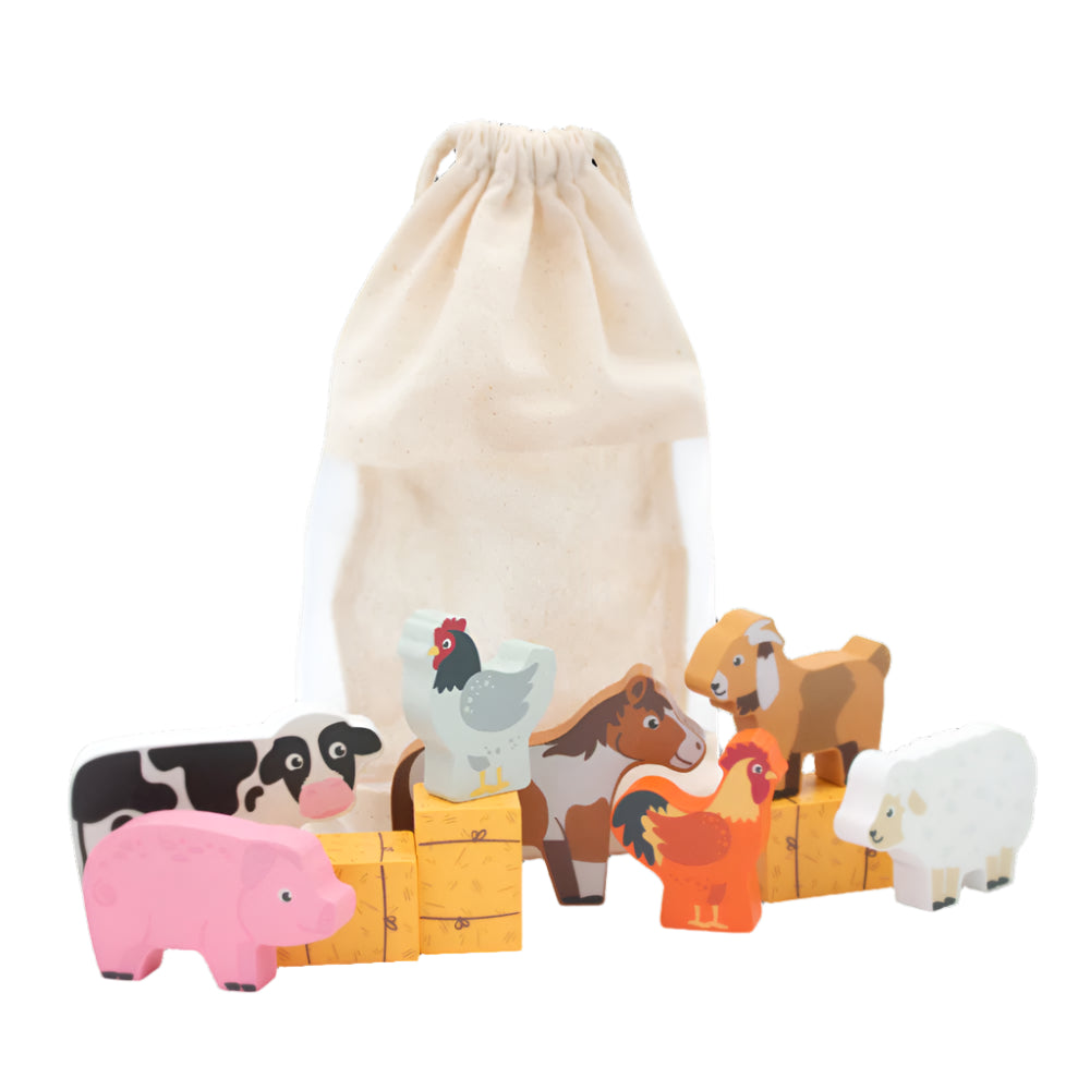 Inside Out Toys - Farm - Bag of Farm Animals