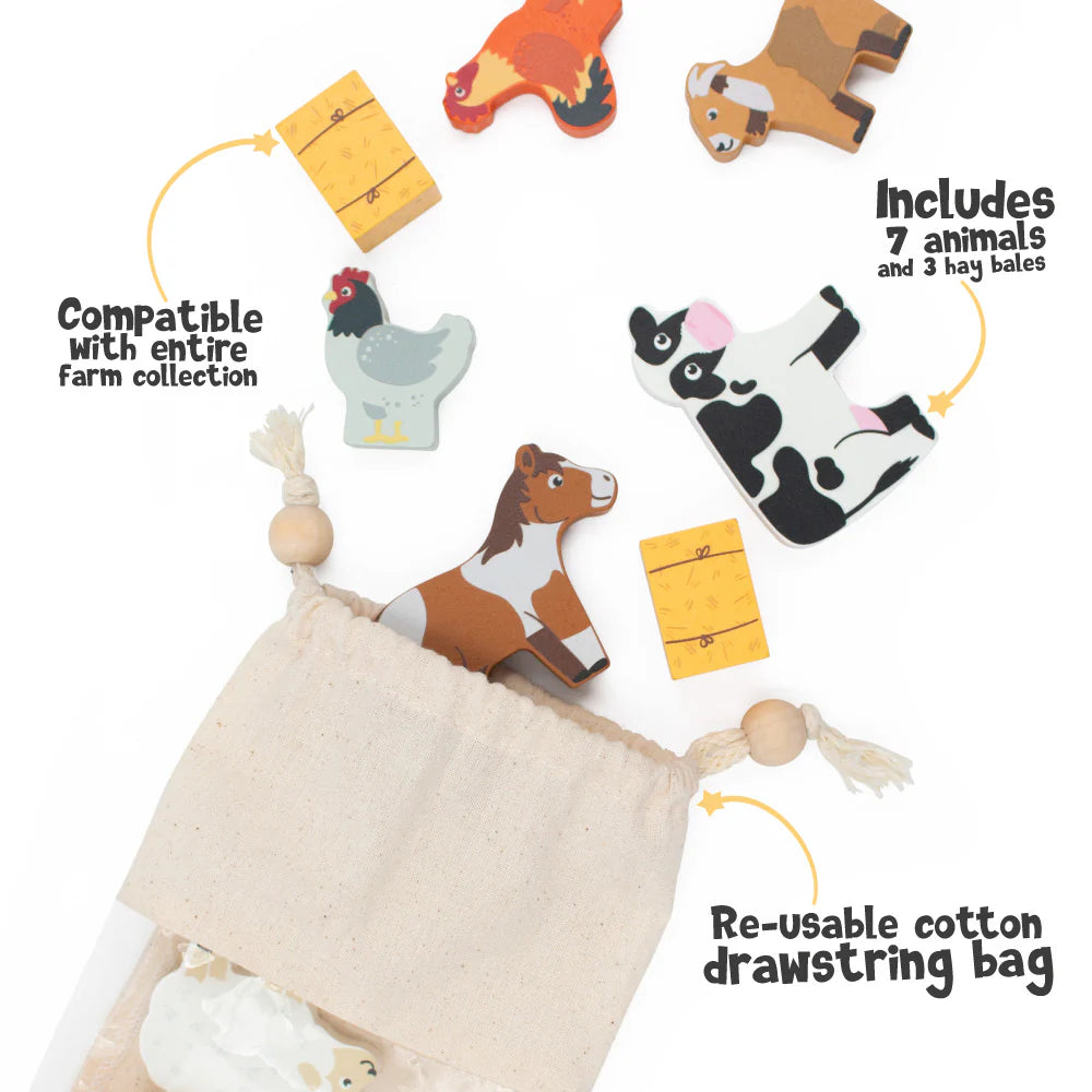 Inside Out Toys - Farm - Bag of Farm Animals