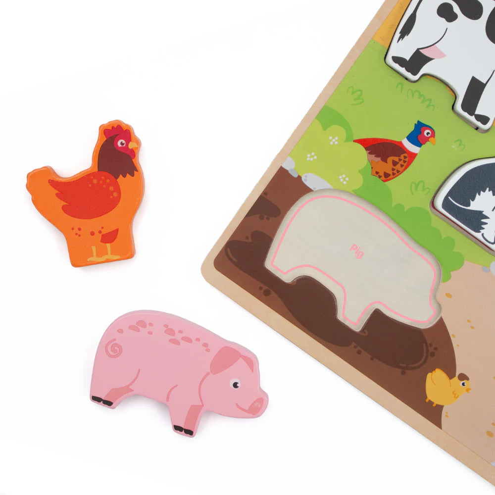 Inside Out Toys - Farm - Chunky Puzzle