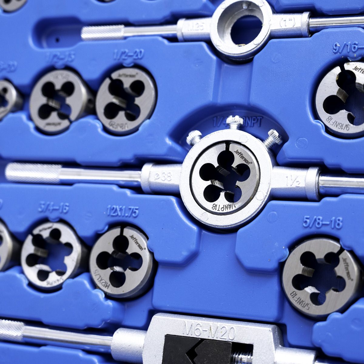 Jefferson 110-Piece Metric Tap & Die Set